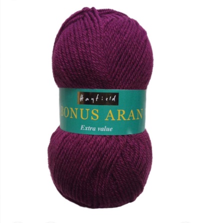 Flamingo Yarn Knitting Wool Aran Twist 100g Brown/Red New UK Stockist 